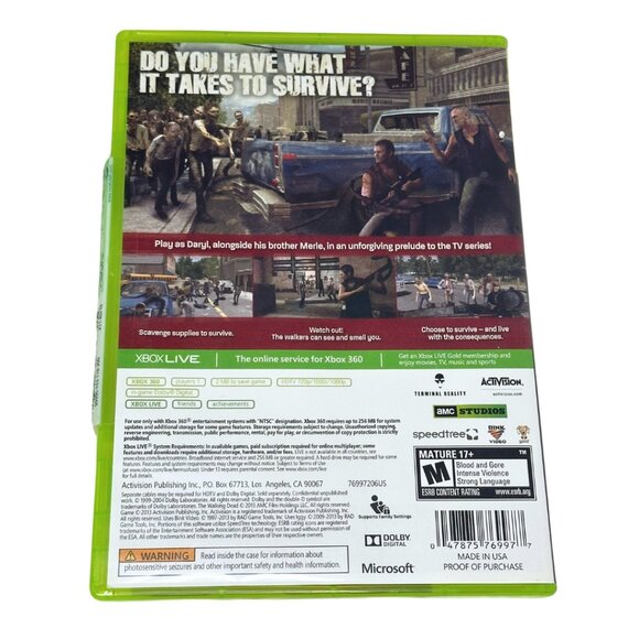 SOLD The Walking Dead Survival Instinct for Xbox 360 - Picture 2 of 4
